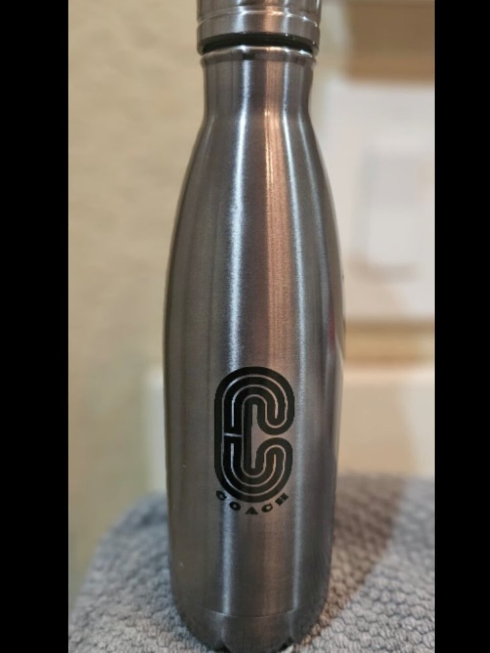 COACH: Stainless Steel Water Bottle (500ml)